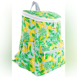 Lilly Pulitzer Insulated Backpack Cooler Large Capacity, Soft Cooler Bag NWT